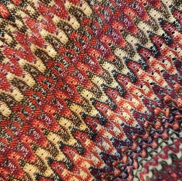 Nwt! Anthropologie Free People zig zag crochet knit flared bell pull on pants - Picture 8 of 11